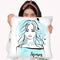 Blonde Throw Pillow By Martina Pavlova