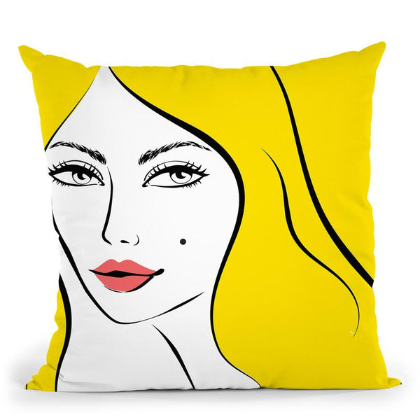 Black Bag Throw Pillow By Martina Pavlova