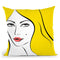 Black Bag Throw Pillow By Martina Pavlova