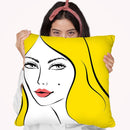 Black Bag Throw Pillow By Martina Pavlova