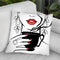 Coffee Throw Pillow By Martina Pavlova