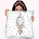Dior Ice Cream Throw Pillow By Martina Pavlova