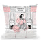 Fashion House Throw Pillow By Martina Pavlova