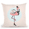 Flamingo Throw Pillow By Martina Pavlova