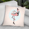 Flamingo Throw Pillow By Martina Pavlova