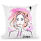 Gemini Throw Pillow By Martina Pavlova