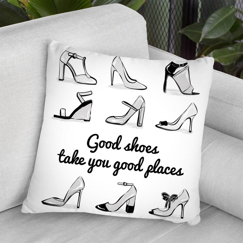 Greyoes Throw Pillow By Martina Pavlova