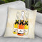 Hermes Champagne Throw Pillow By Martina Pavlova