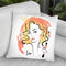 Leo Throw Pillow By Martina Pavlova