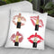 Lipsticks Throw Pillow By Martina Pavlova