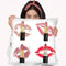Lipsticks Throw Pillow By Martina Pavlova