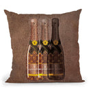 Lv Champagne Throw Pillow By Martina Pavlova