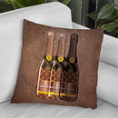 Lv Champagne Throw Pillow By Martina Pavlova