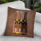 Lv Champagne Throw Pillow By Martina Pavlova