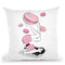 Macaron Gym Throw Pillow By Martina Pavlova