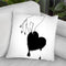 Melting Throw Pillow By Martina Pavlova