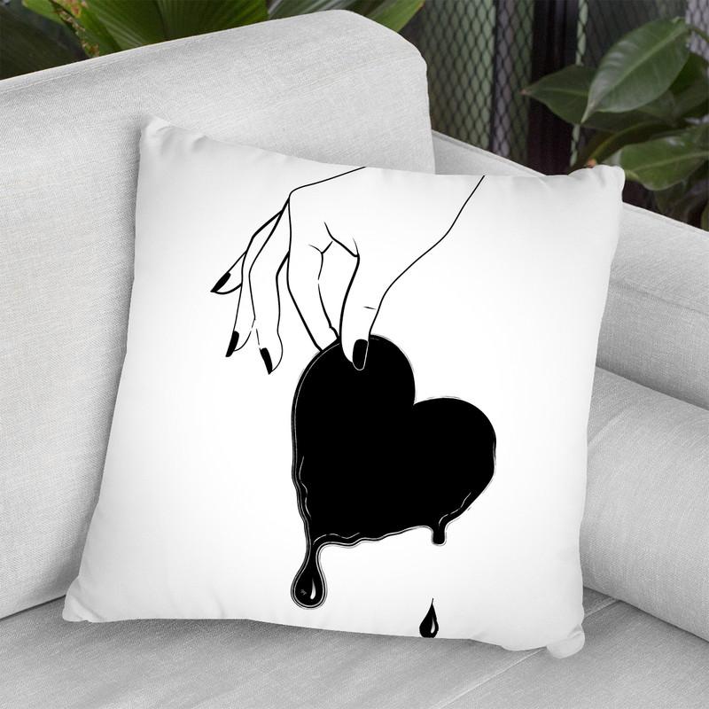 Melting Throw Pillow By Martina Pavlova