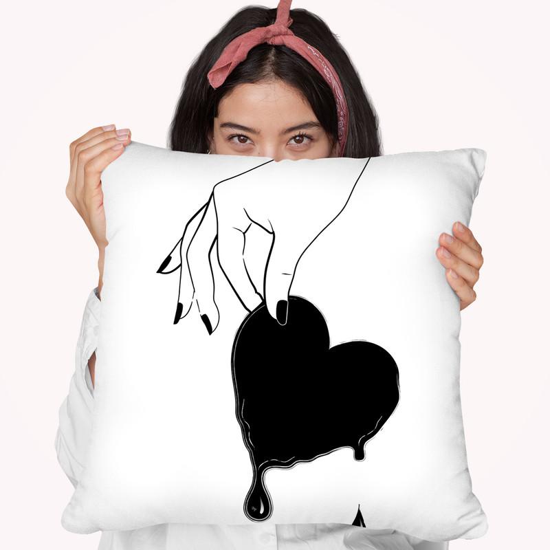 Melting Throw Pillow By Martina Pavlova