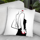 Necklace Throw Pillow By Martina Pavlova