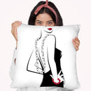 Necklace Throw Pillow By Martina Pavlova