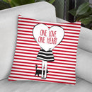 One Love Throw Pillow By Martina Pavlova
