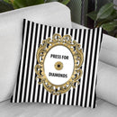 Press Diamonds Throw Pillow By Martina Pavlova