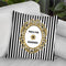 Press Diamonds Throw Pillow By Martina Pavlova