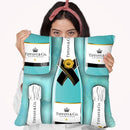 Tiffany Bottles Throw Pillow By Martina Pavlova