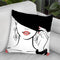 Under Hat Throw Pillow By Martina Pavlova