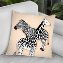 Animal Print Nude Throw Pillow By Martina Pavlova