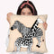 Animal Print Nude Throw Pillow By Martina Pavlova