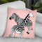Animal Print Pink Throw Pillow By Martina Pavlova