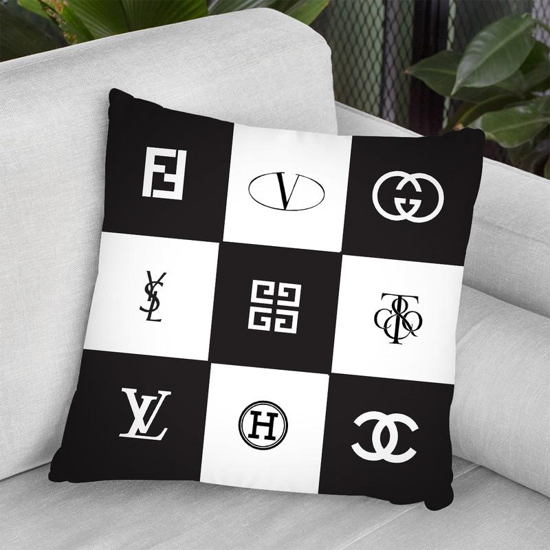 Brands Throw Pillow By Martina Pavlova