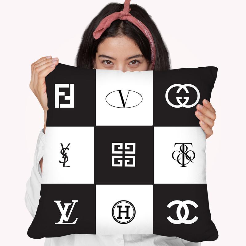 Brands Throw Pillow By Martina Pavlova