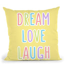 Dream Love Throw Pillow By Martina Pavlova