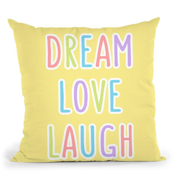 Dream Love Throw Pillow By Martina Pavlova