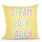 Dream Love Throw Pillow By Martina Pavlova