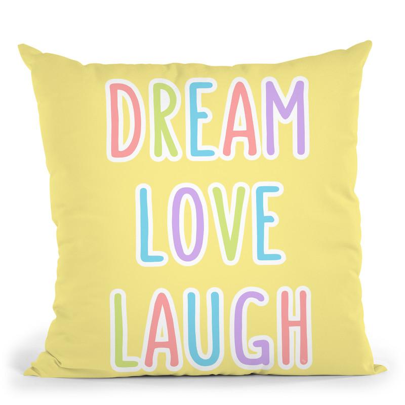 Dream Love Throw Pillow By Martina Pavlova