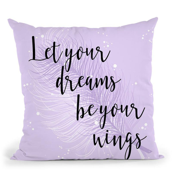 Dreams Throw Pillow By Martina Pavlova