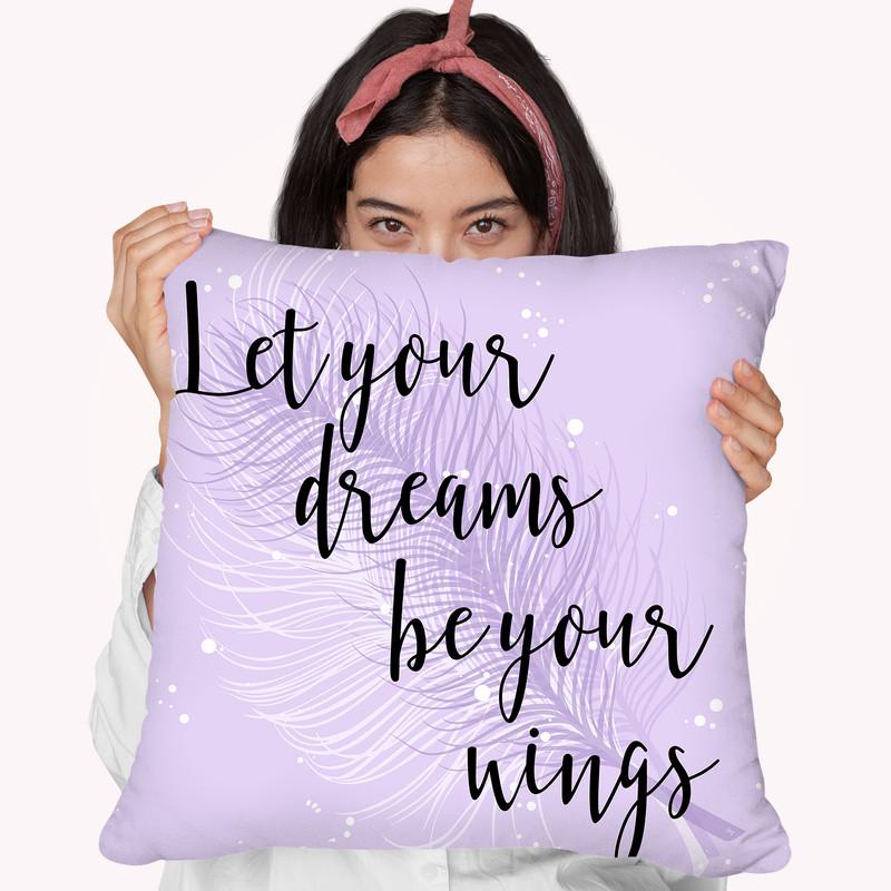 Dreams Throw Pillow By Martina Pavlova