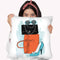 Fashion Time Throw Pillow By Martina Pavlova