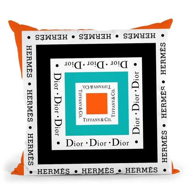 Names Throw Pillow By Martina Pavlova