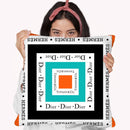 Names Throw Pillow By Martina Pavlova