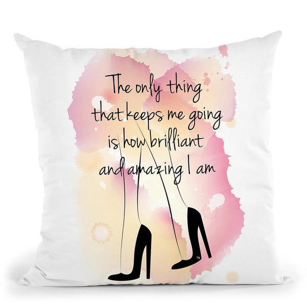 Amazing Throw Pillow By Martina Pavlova