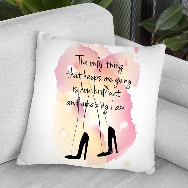 Amazing Throw Pillow By Martina Pavlova