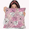 Pink Peonies Throw Pillow By Martina Pavlova