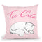 Too Cute Throw Pillow By Martina Pavlova