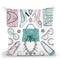Fashion Accessories Throw Pillow By Martina Pavlova