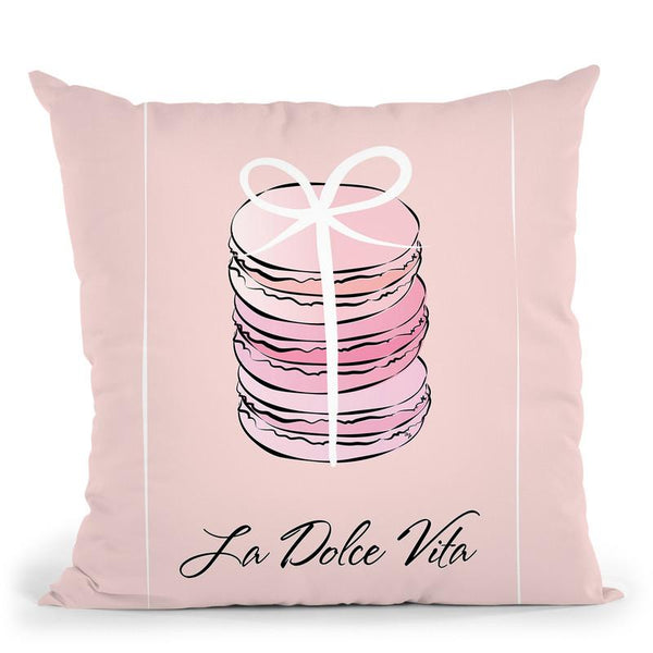 La Dolce Vita Throw Pillow By Martina Pavlova