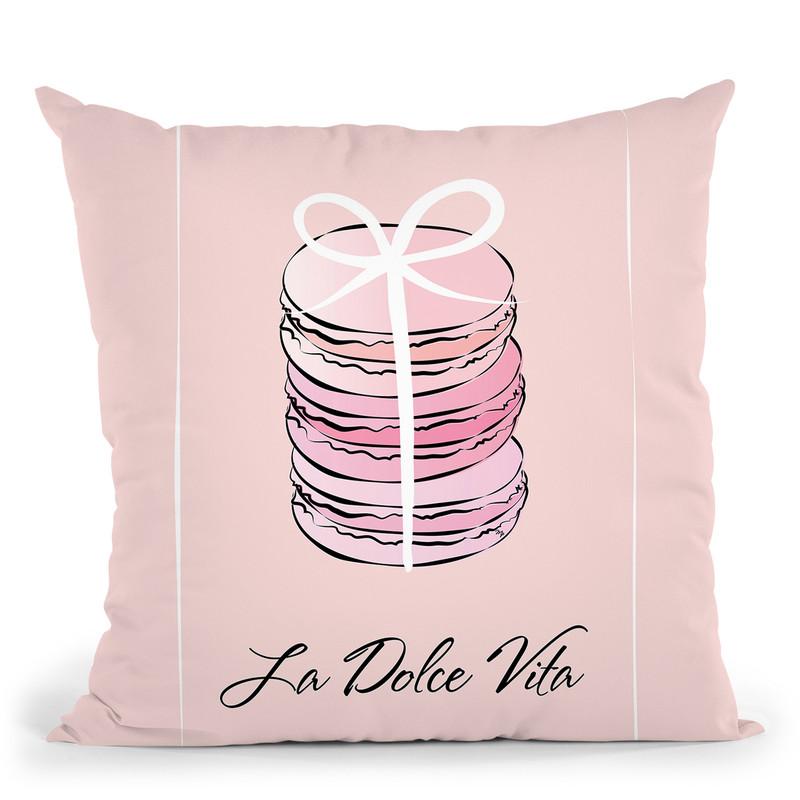La Dolce Vita Throw Pillow By Martina Pavlova